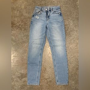 American Eagle Blue Mom Jeans